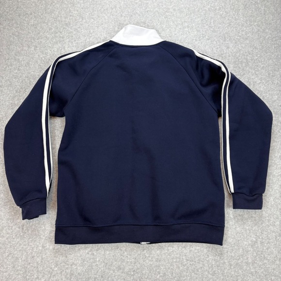Australia Track Jacket Mens L Navy Blue Cadet Collar Raglan Sleeve Full Zip - Picture 3 of 8